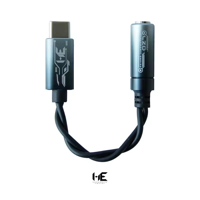 HE TANGZU LongZhongDui KT02F20 ChipType-C to 3.5mm Plugs HIFI Portable DAC