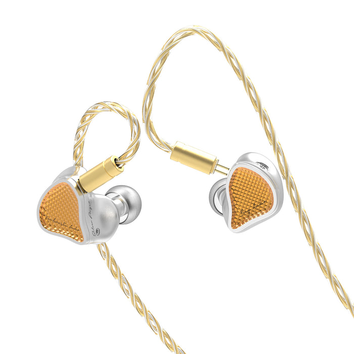 EarAcoustic x Bug Audio SPA-Hi End Titanium-coated dome Silicone Diaphragm Earphones