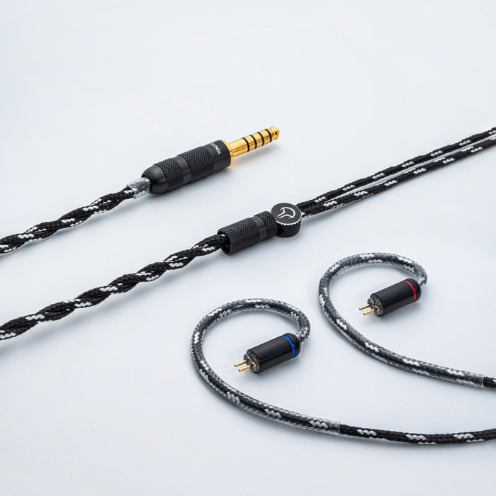 YONGSE Piano Mono-crystal Copper Earphones Upgrade Cable