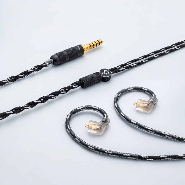 YONGSE Piano Mono-crystal Copper Earphones Upgrade Cable