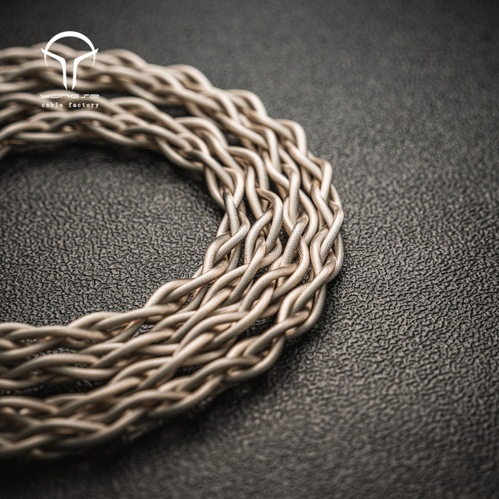 Yongse KuroKami 6N Silver-plated Single Crystal Copper + Graphene Shielding Layer Headphone cable 1.5m For Headsets