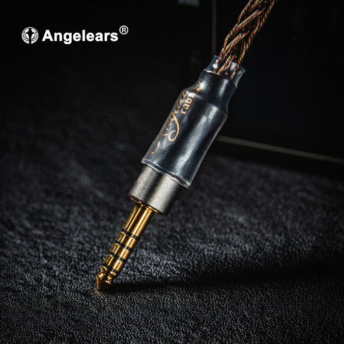 Angelears Phoenix Type 4S Litz 6N Mono-Crystalline Cu + SPC Upgraded Earphone Cable