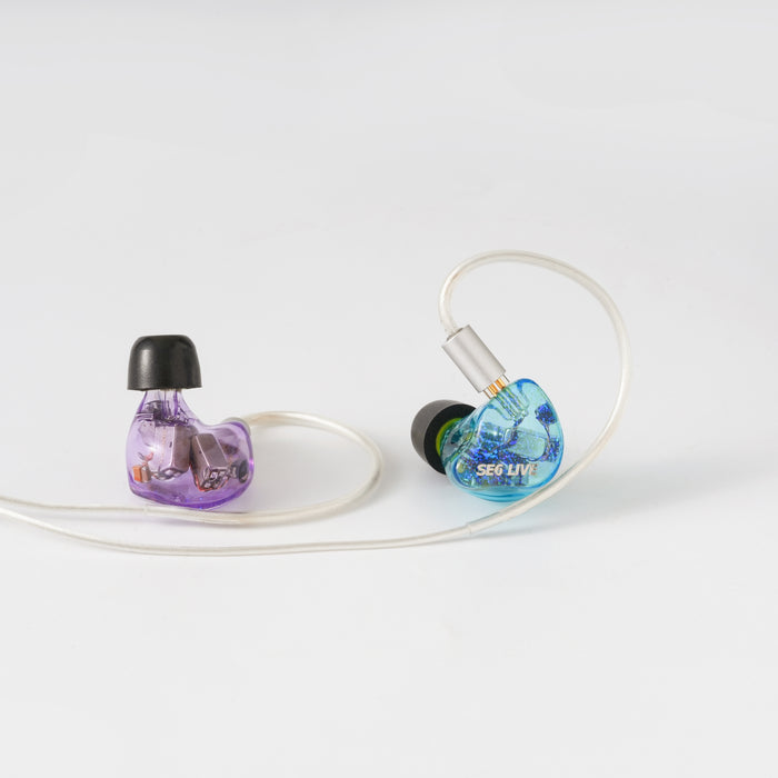 Softears SE6 LIVE 6BA In-Ear Monitors | Premium Hybrid Driver Wired Earphones with Switchable 3.5mm/4.4mm Cable