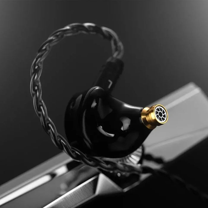Celest Wyvern-Black Remaster 1DD In-ear Earphone with 10mm LCP 2.0 Dynamic Driver HiFi Music Earbuds 0.78mm Wired Cable