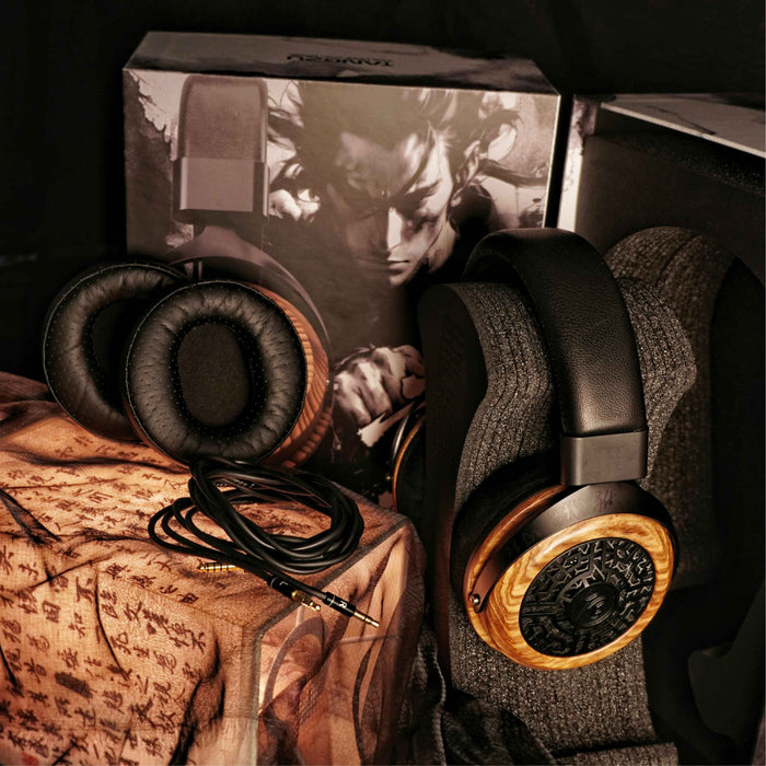 TANZGU LI JING 60mm Nickel Alloy Diaphragm Dynamic Driver Headphones Ergonomic Design High-fidelity Sound Quality with 4.4mm Cable