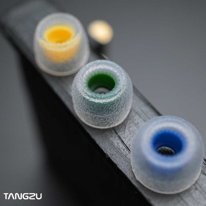 TANGZU Tang Sancai Wide Bore Version Silicone Eartips For Nozzle 4mm-6.5mm IEMS