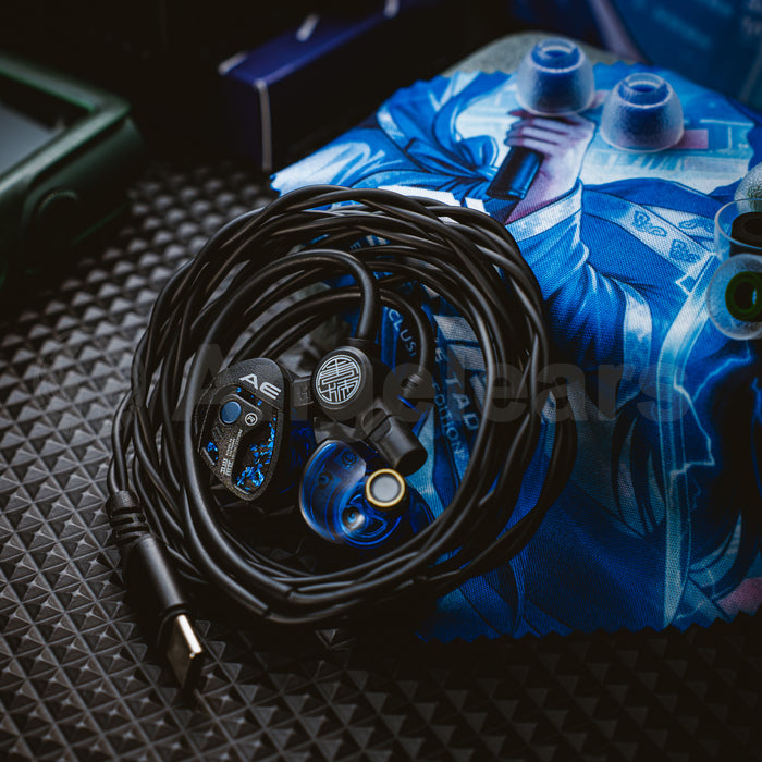 TANGZU x Angelears XueTao AE-101 Gaming 10mm Single Dynamic Driver Glass Diaphragm Unit In-Ear Monitor Headphones