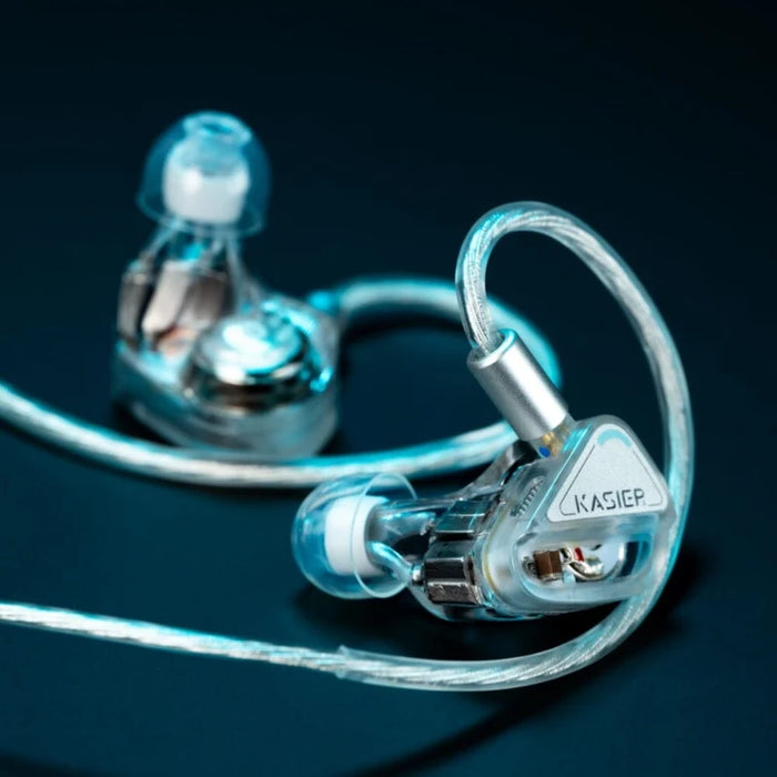 Tanchjim KASIER 1DD+4BA Hybrid In-Ear Monitors | 10mm DMT5 Dynamic + PURE Series BA Drivers | 3-Way Crossover HiFi IEMs with 4.4mm Balanced Cable