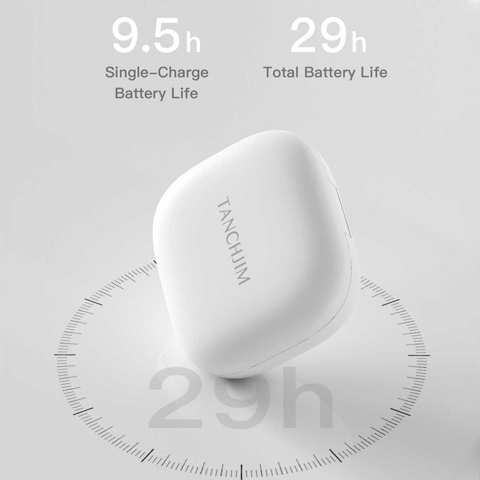 TANCHJIM REVO Open-Ear Wireless Hi-Fi Earphones | Bluetooth 6.0 LDAC | 18×11mm Racetrack Driver | 9.5H+29H Battery | IPX5