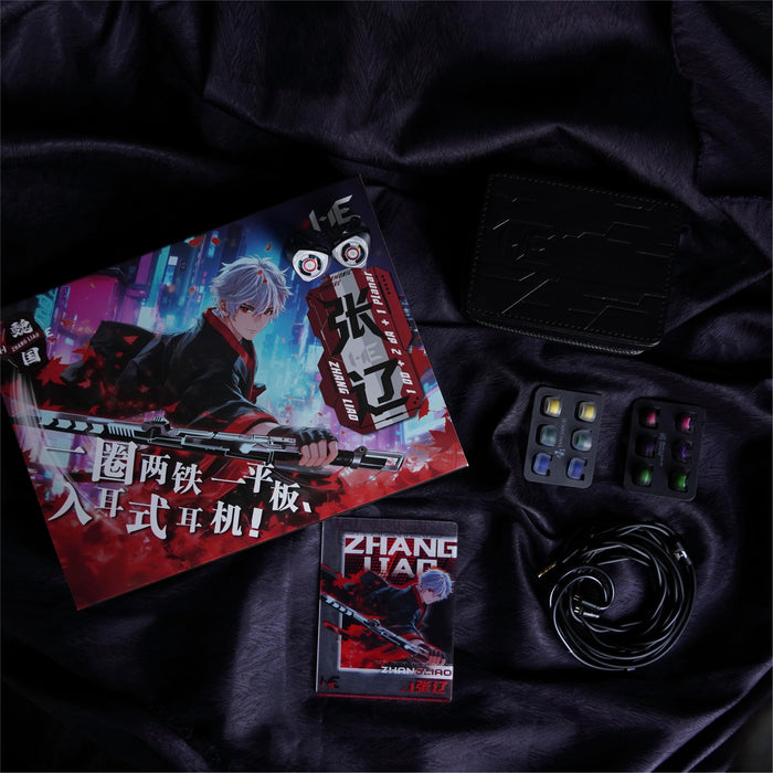 HARMONIC EMPIRE HE ZhangLiao 1DD+ 2BA+1PD Hi-Fi In-Ear Earphones Wired Earbuds with Furukawa OFC Cable