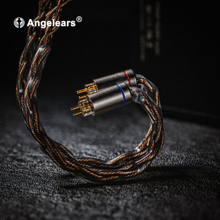 Angelears Phoenix Type 4S Litz 6N Mono-Crystalline Cu + SPC Upgraded Earphone Cable