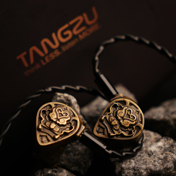 TANGZU XuanWu GateII 1DD+4BA+4EST Drivers Acoustic Flagship In Ear Earphones with High-purity Copper Interchangeable Cable