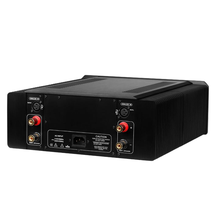 Musician GEMINI Fully Balanced Class AB Power Amplifier – 120W/220W XLR HiFi Stereo Amp