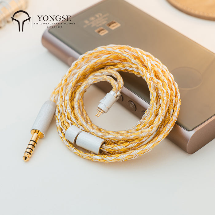 YONGSE Calendula-S 24-core Silver-plated Monocrystalline Copper Earphone Upgrade Cable