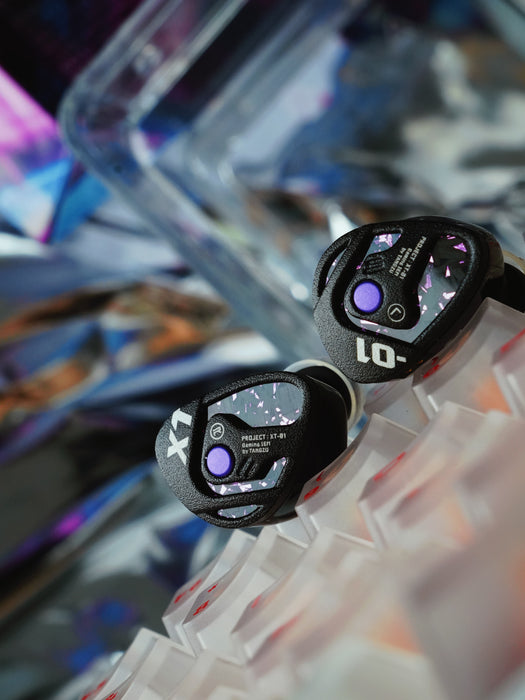 TANGZU Xue Tao 10mm Single Dynamic Driver Glass Diaphragm Unit Gaming In-Ear Monitor Headphones