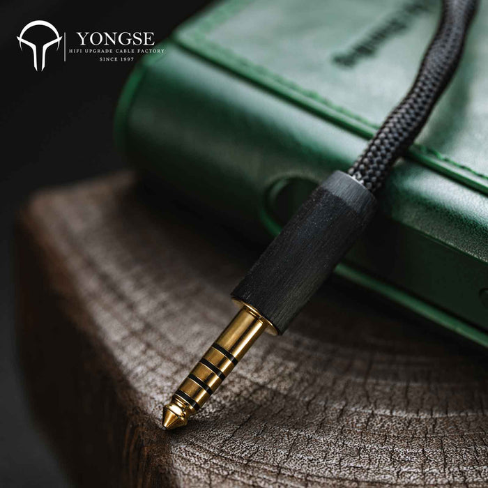 Yongse GreenSea Litz Coaxial Structure Single Crystal Copper And Silver-plated Single Crystal Copper ＆ Graphene Earphone Cable