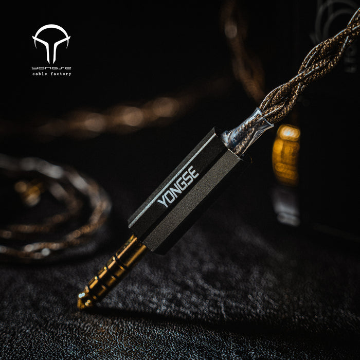 Angelears x Yongse Mars-X Furukawa Copper-Silver Mixed Earphones Upgrade Cable