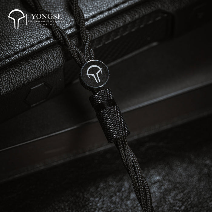YONGSE BlackMamba Earphones Upgrade Cable High Purity Single Crystal Copper