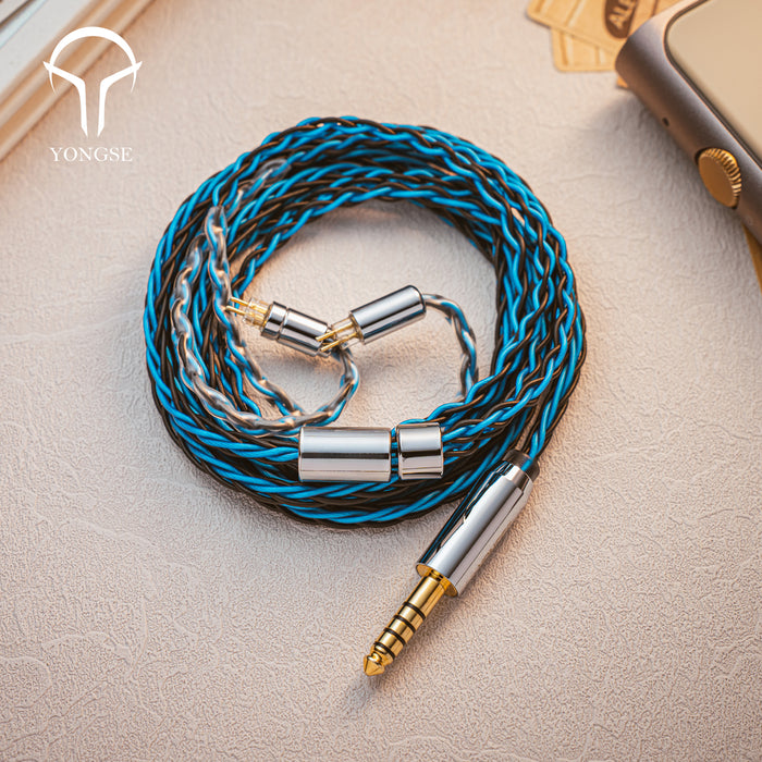 Yongse Danube 6N SPC (Mono-crystal Copper) Earphones Upgrade Cable