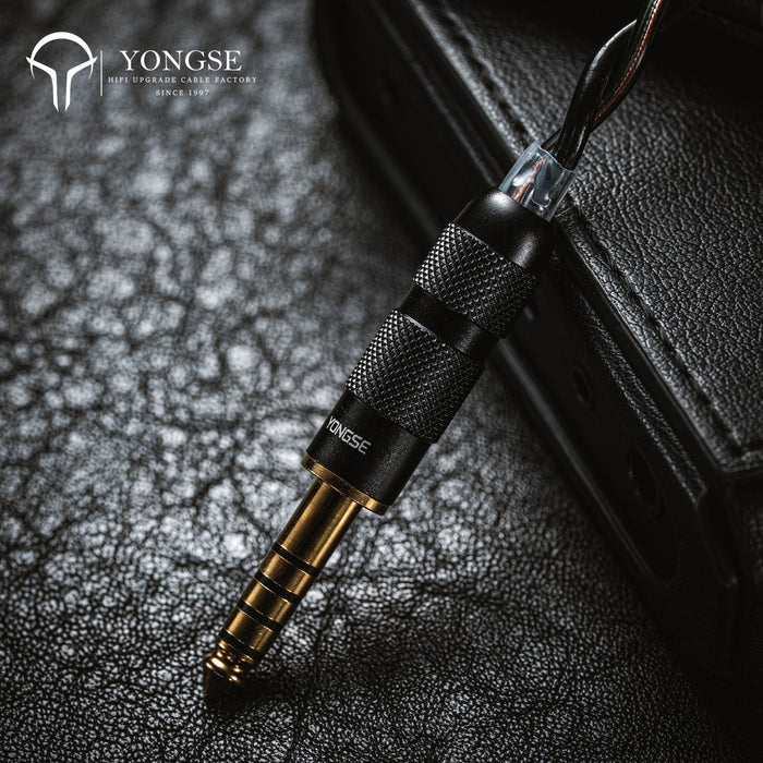 YONGSE DarkShield Earphones Upgrade Cable High Purity Single Crystal Copper