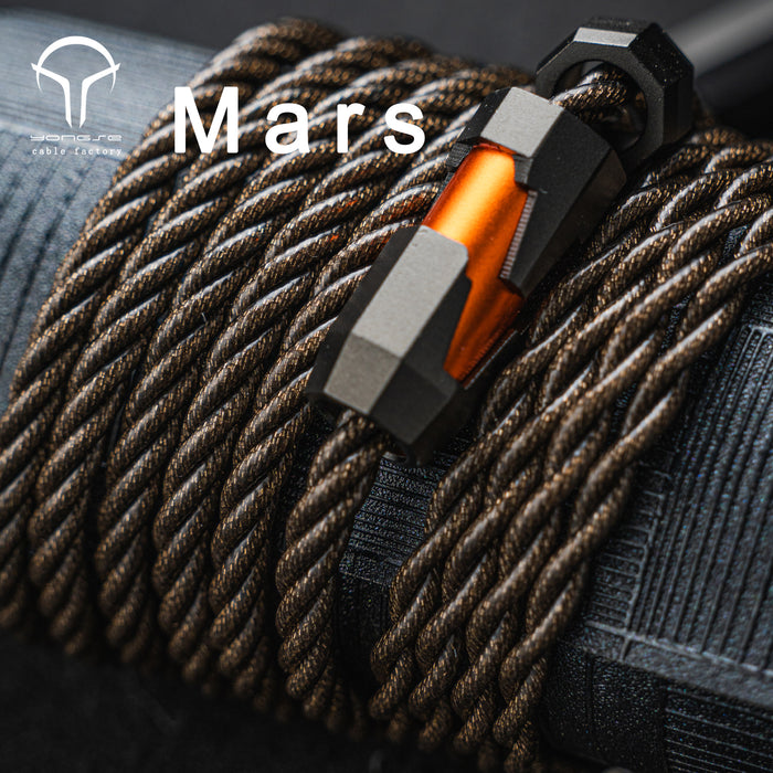 Yongse Mars Earphones Upgrade Cable Silver Foil Winding Silver-plated Copper Alloy Earphones Upgrade Cable