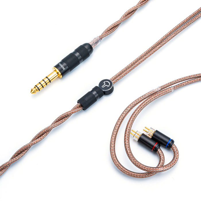 Yongse RedBunny Single Crystal Copper + Silver-plated Single Crystal Copper Center ＆ Graphene Insulation Cable