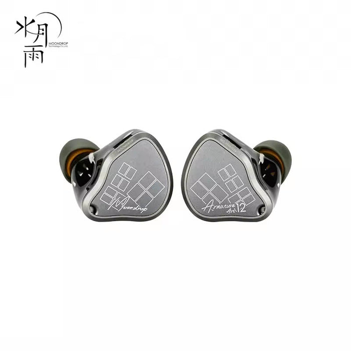 MOONDROP Armature Art 12 Earphone 12 Balanced Armatures(Perside) IEMs with 0.78 2Pin Cable AA12 Earphones