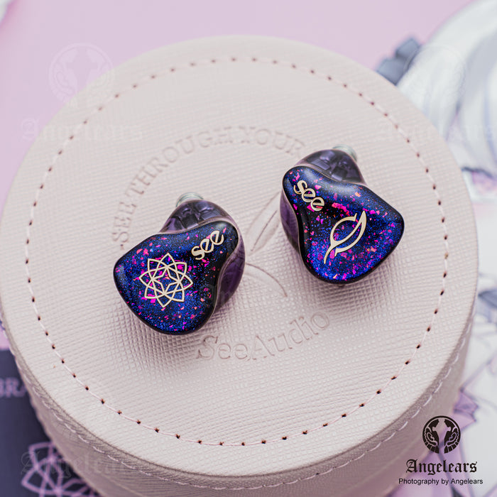 SeeAudio Bravo 3BA+1DD HiFi In Ear Monitor Earphone IEM with Detachable OCC 4.4mm 0.78mm 2Pin Cable