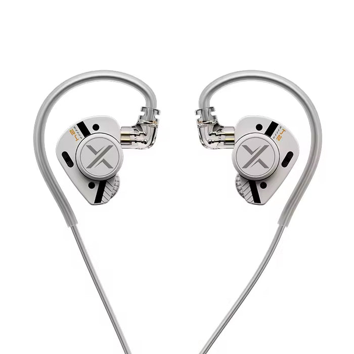 ooopusX Op.24 Earphpne 2DD 4BA Drivers OP24 in-Ear Monitors with Adjustable Tuning Options 0.78 2pin S Cable 3.5mm Without mic
