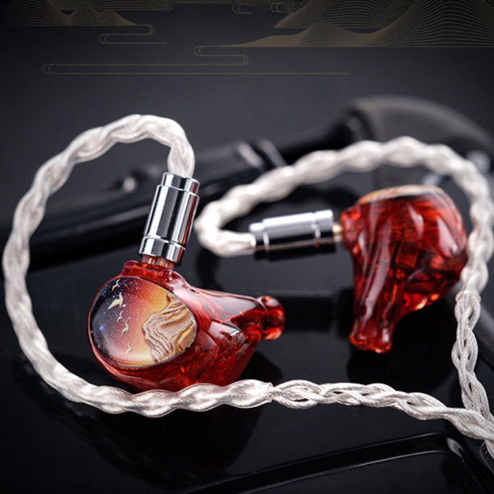 Celest PhoenixCall 2.0 2DD +2BA +2Planar Upgraded HiFi In-Ear Headphones Switchable Cable 3.5mm+4.4mm