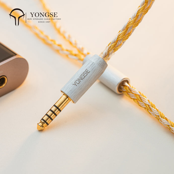 YONGSE Calendula-S 24-core Silver-plated Monocrystalline Copper Earphone Upgrade Cable