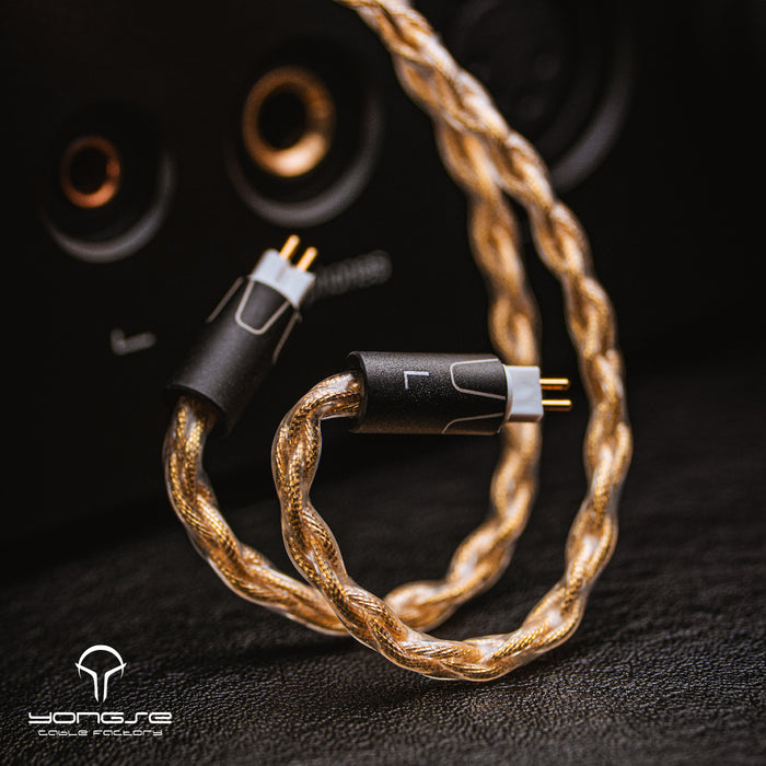 Yongse Dracarys 12th Anniversary Edition AG+AU Earphones Upgrade Cable