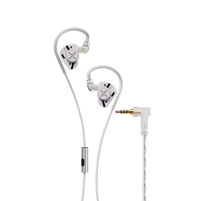 ooopusX Op.24 Earphpne 2DD 4BA Drivers OP24 in-Ear Monitors with Adjustable Tuning Options 0.78 2pin S Cable 3.5mm Without mic