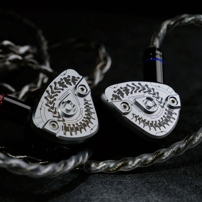 HE BULIANSHI 1DD+ 4BA Hybrid Configuration HiFi In Ear Earphones Detachable Cable with 2in1 Plug Rich Accessories Set