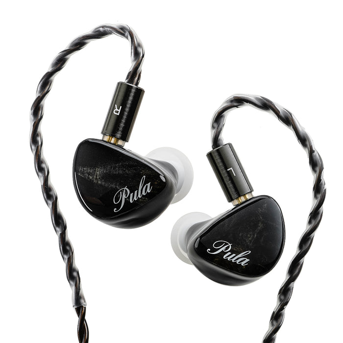 PULA Unicrom Beryllium-Plated Dynamic Driver In-ear HiFi Earphones with 3.5mm+4.4mm Interchangeable plugs