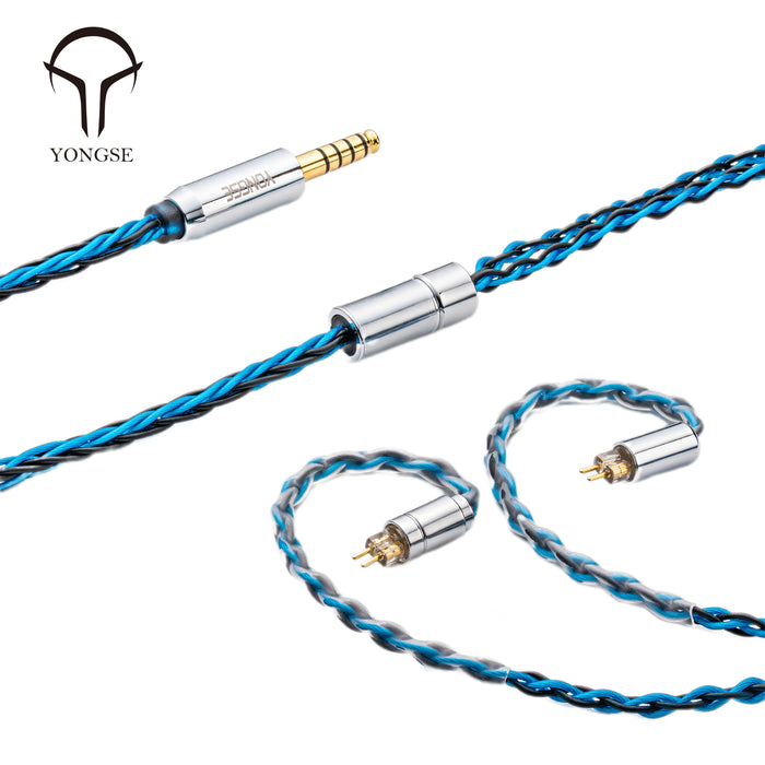 Yongse Danube 6N SPC (Mono-crystal Copper) Earphones Upgrade Cable