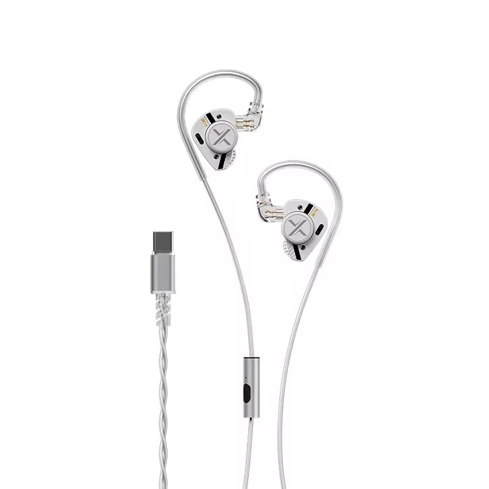 ooopusX Op.24 Earphpne 2DD 4BA Drivers OP24 in-Ear Monitors with Adjustable Tuning Options 0.78 2pin S Cable 3.5mm Without mic