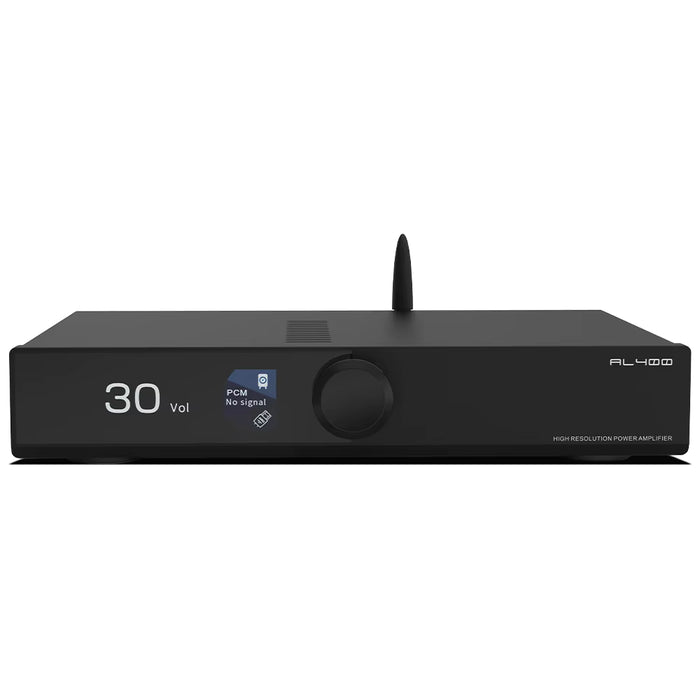 SMSL AL400 Integrated Amplifier | TPA3255 Class D + CS43131 DAC | HDMI eARC & MM/MC Phono