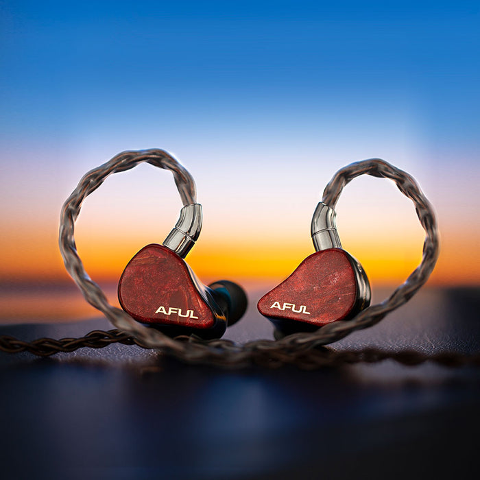 AFUL DAWN-X Flagship Earphones 1DD+8BA+4EST+1BC Hybrid Drivers In-ear Monitor Earphone with 6N Single-Crystal Copper Cable