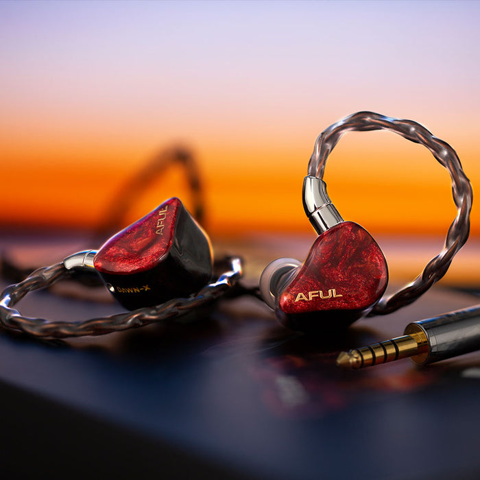AFUL DAWN-X Flagship Earphones 1DD+8BA+4EST+1BC Hybrid Drivers In-ear Monitor Earphone with 6N Single-Crystal Copper Cable