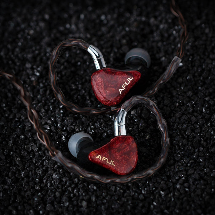 AFUL DAWN-X Flagship Earphones 1DD+8BA+4EST+1BC Hybrid Drivers In-ear Monitor Earphone with 6N Single-Crystal Copper Cable