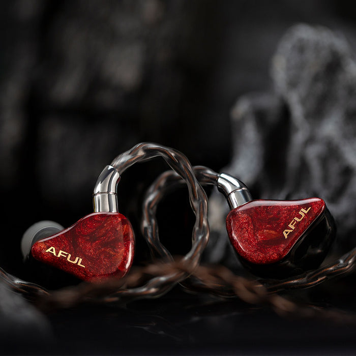 AFUL DAWN-X Flagship Earphones 1DD+8BA+4EST+1BC Hybrid Drivers In-ear Monitor Earphone with 6N Single-Crystal Copper Cable
