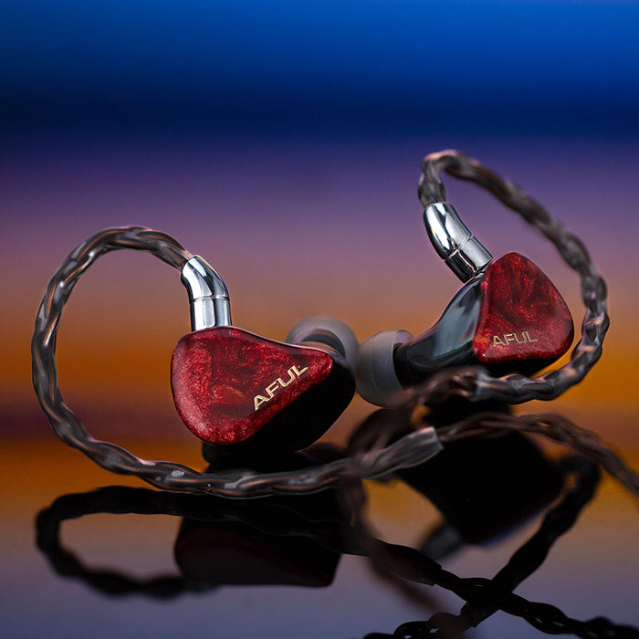 AFUL DAWN-X Flagship Earphones 1DD+8BA+4EST+1BC Hybrid Drivers In-ear Monitor Earphone with 6N Single-Crystal Copper Cable