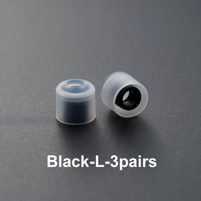 Kinera Oracle Dual-Step Balanced Silicone Eartips | Zero-Pressure Fit & Dual-Ring Seal for IEMs