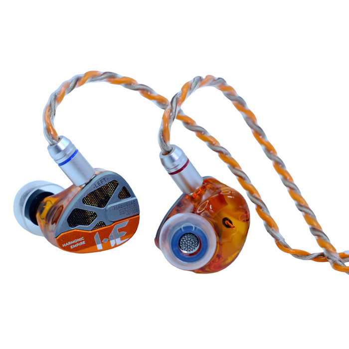 HarmonicEmpire XiaoQiao Single Dynamic Driver 1DD Hi-Fi In-Ear Earphones Wired Earbuds with Furukawa OFC Cable for Audiophiles