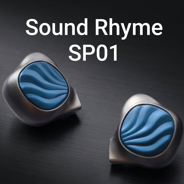 Sound Rhyme SP01 10mm Dual Magnetic Dynamic Driver Iem Carbon Nanotube + Dlc Composite 2Pin 0.78mm Hifi In-Ear Earphones