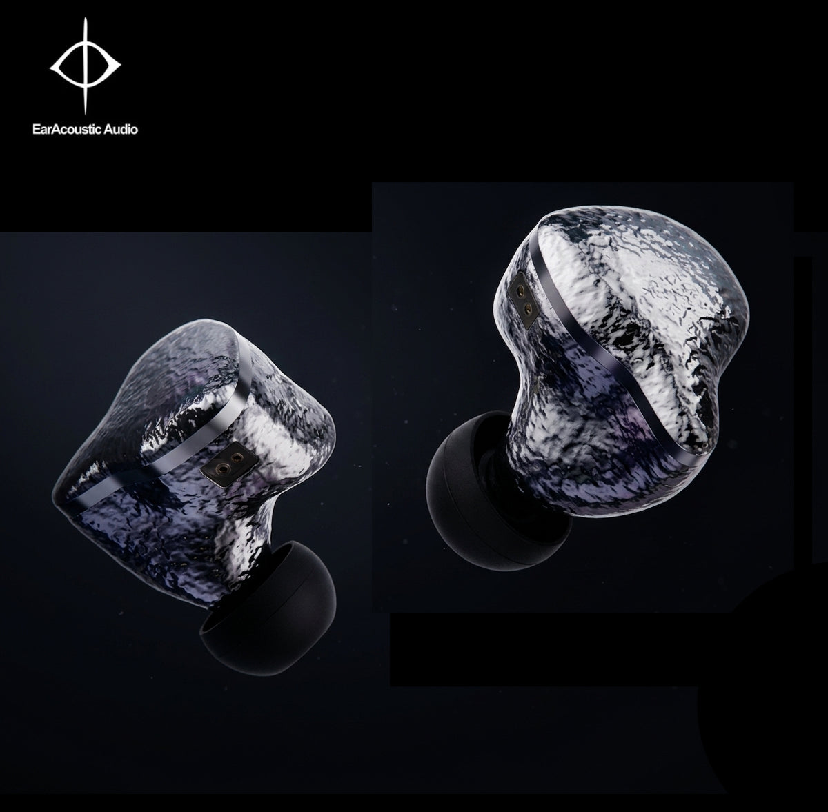 EarAcoustic GENESIS-G318s Tesla Driver Earphones | Titanium Dome