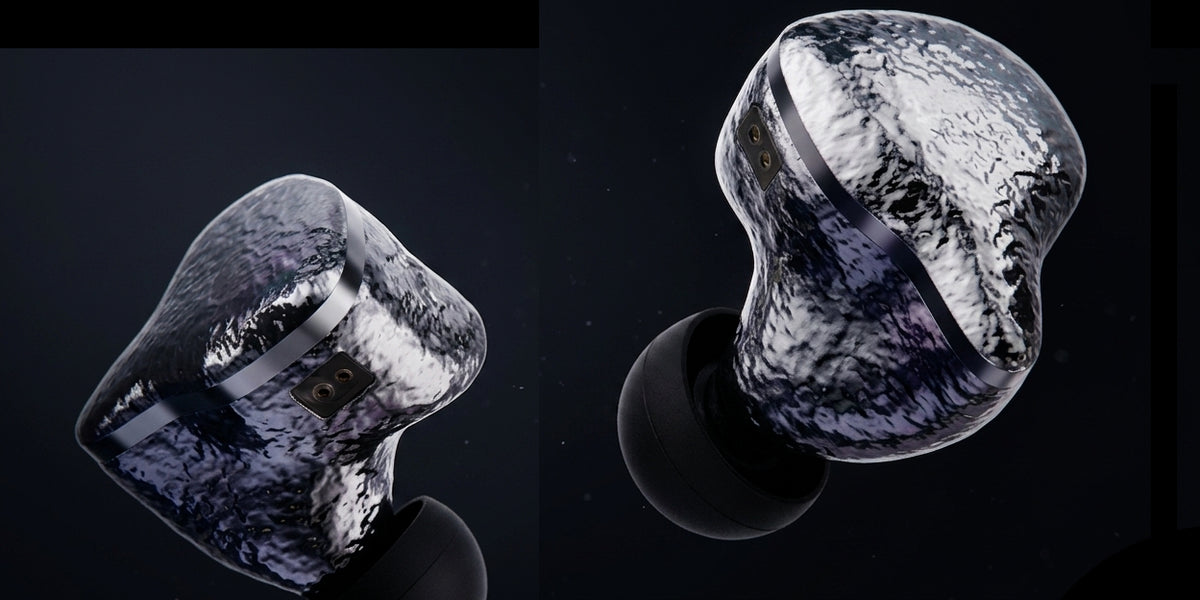 EarAcoustic GENESIS-G318s Tesla Driver Earphones | Titanium Dome
