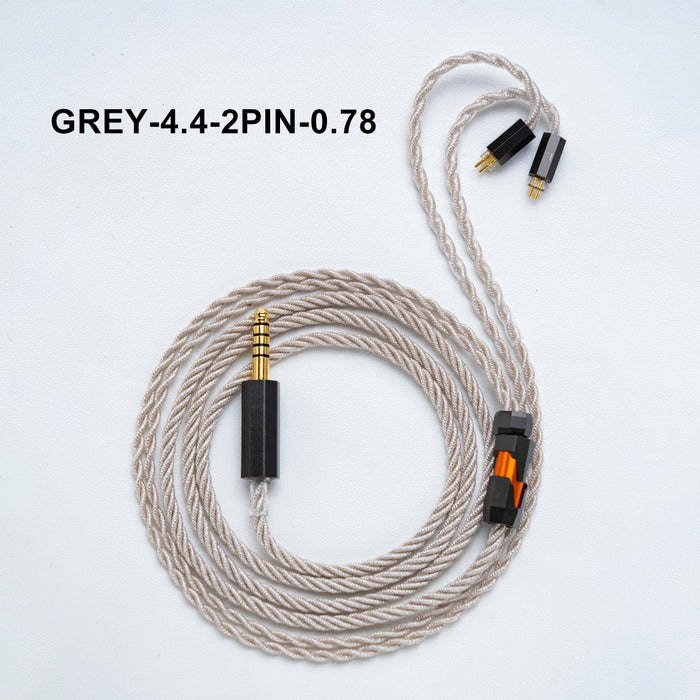 Yongse Mars Earphones Upgrade Cable Silver Foil Winding Silver-plated Copper Alloy Earphones Upgrade Cable