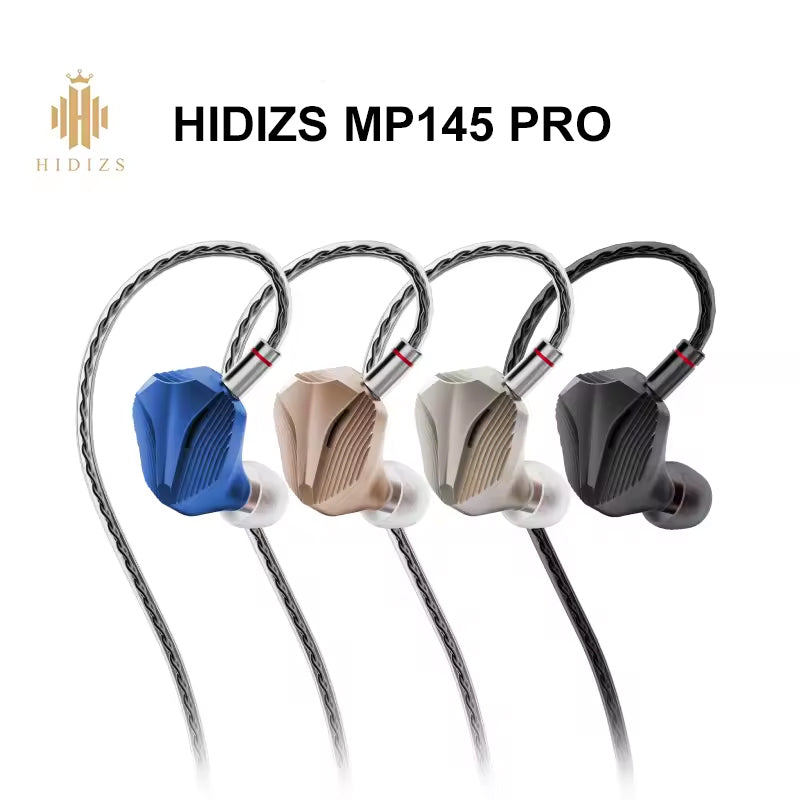 HIDIZS MP145 PRO 14.5mm Planar Magnetic In-Ear Monitors | AEHifi